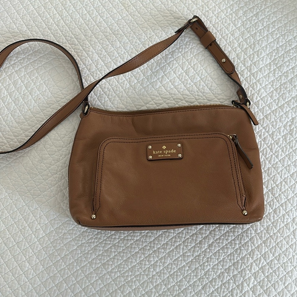 Kate Spade crossbody tan